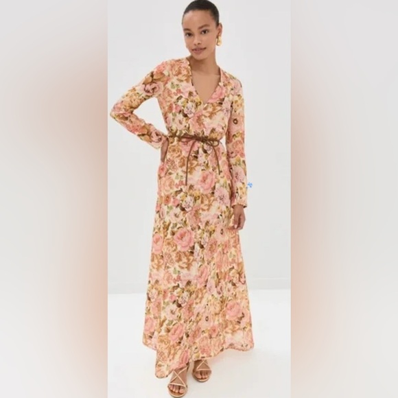 Zimmermann Dresses & Skirts - Zimmermann Golden Plunge Maxi Dress Size 10 EUC